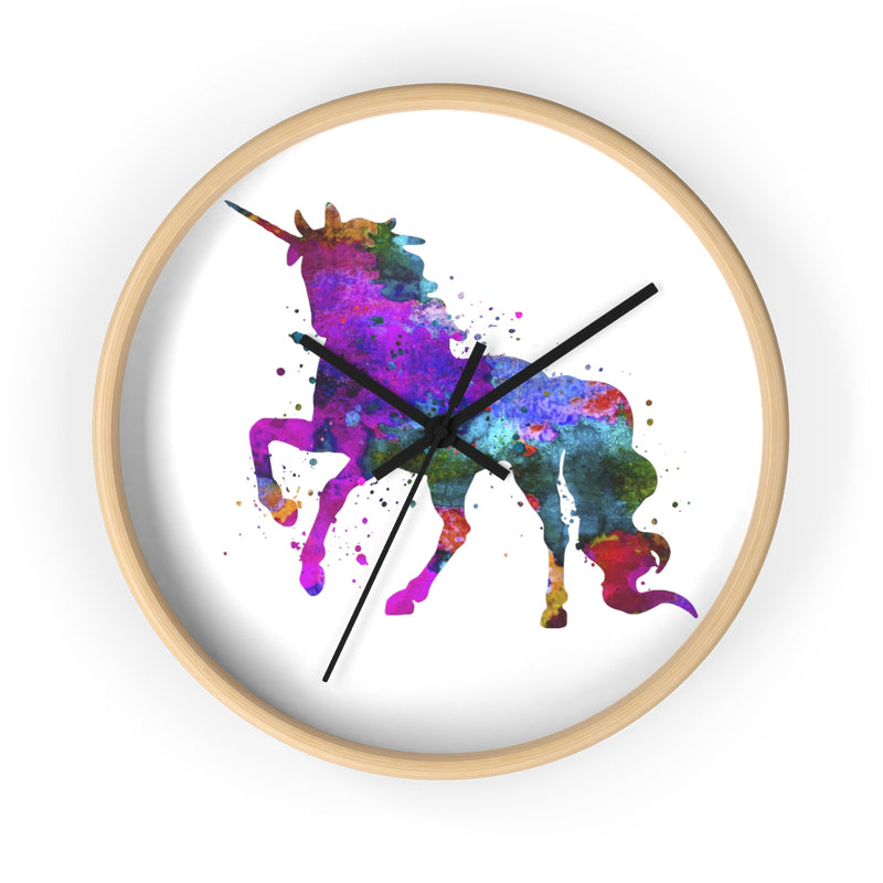 Watercolor Unicorn Wall Clock - Zuzi's