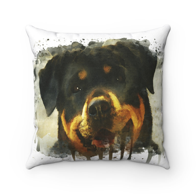 Rottweiler Square Pillow - Zuzi's