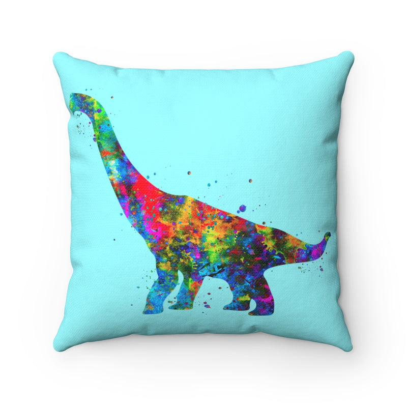 Brachiosaurus Dinosaur Square Pillow - Zuzi's