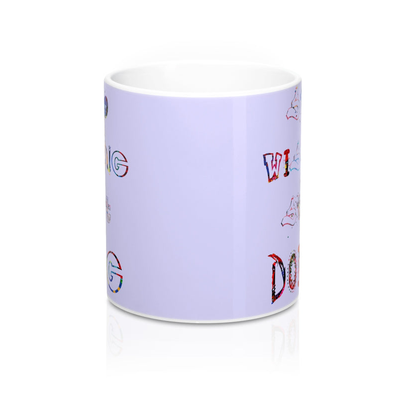 Stop Wishing Start Doing Quote Mug - Zuzi's