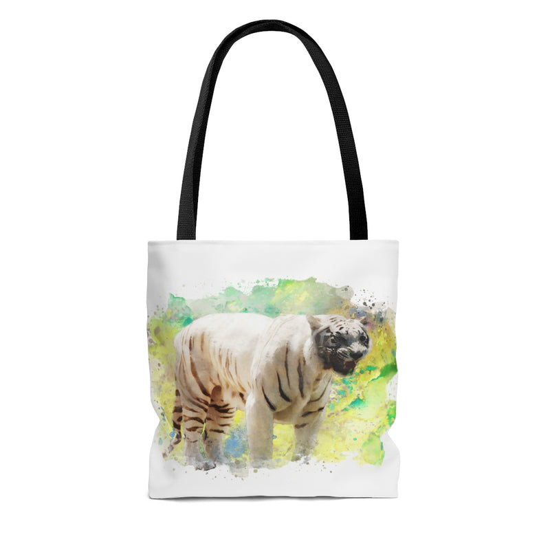 Watercolor Tiger Tote Bag - Zuzi's