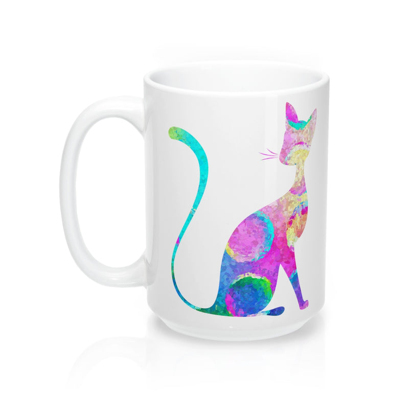 Abstract Cat Mug - Zuzi's