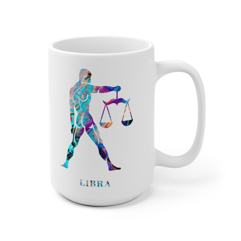 Libra Zodiac Sign Mug - 11 oz, 15 oz - Zuzi's