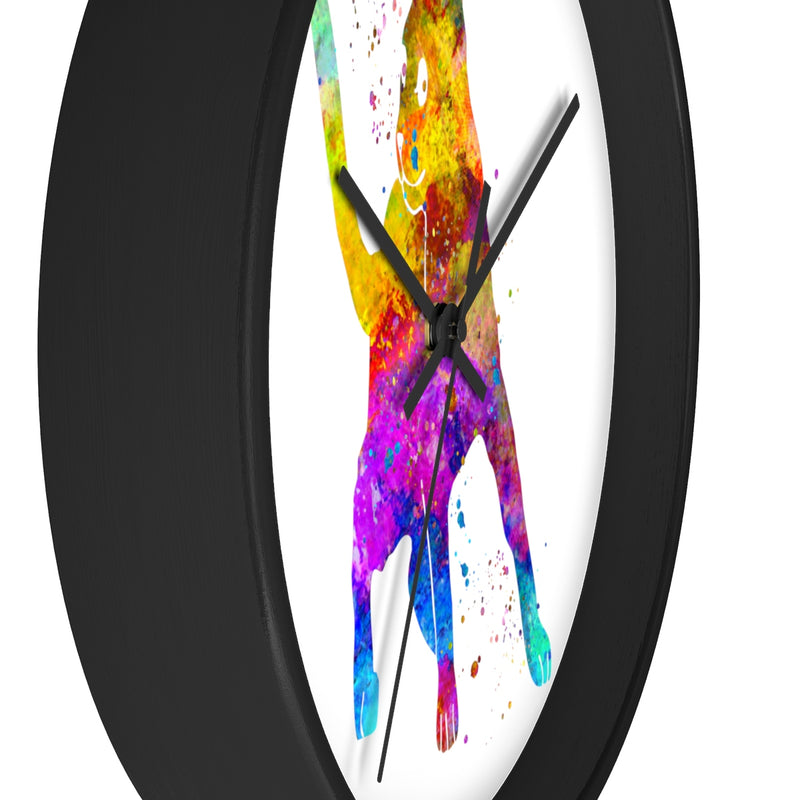 Watercolor Cat Wall Clock - Zuzi's