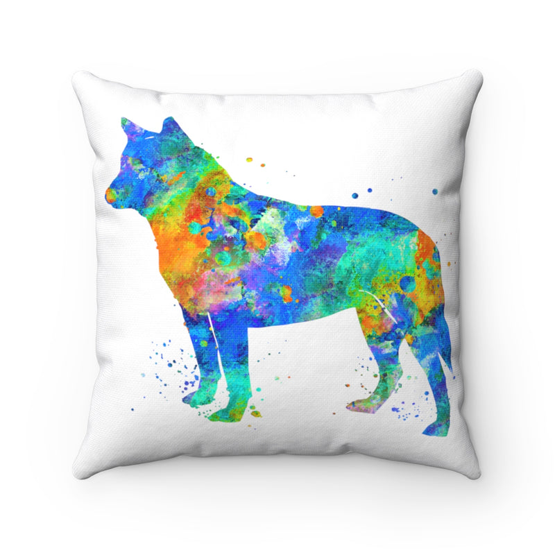 Australian Cattle Dog  Square Pillow - Zuzi's