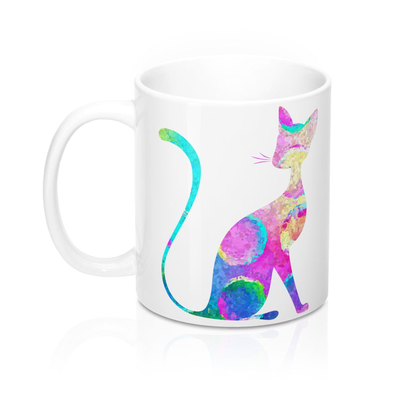 Abstract Cat Mug - Zuzi's