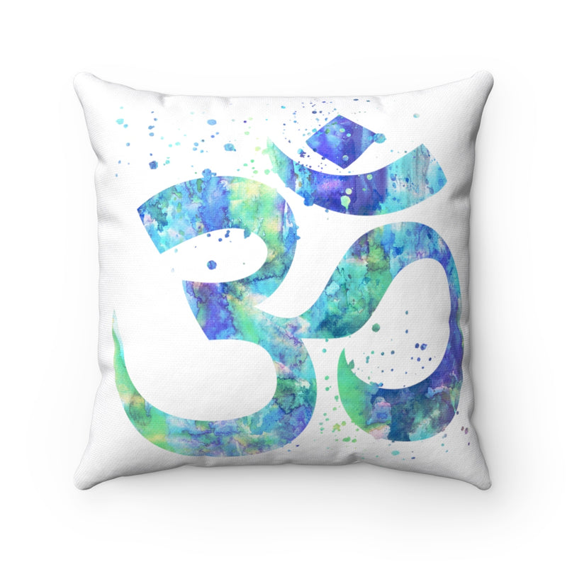 Om Symbol Square Pillow - Zuzi's