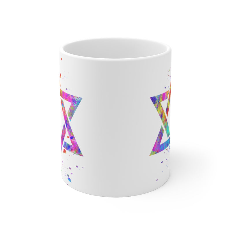 Star Of David Mug - 11 oz, 15 oz - Zuzi's