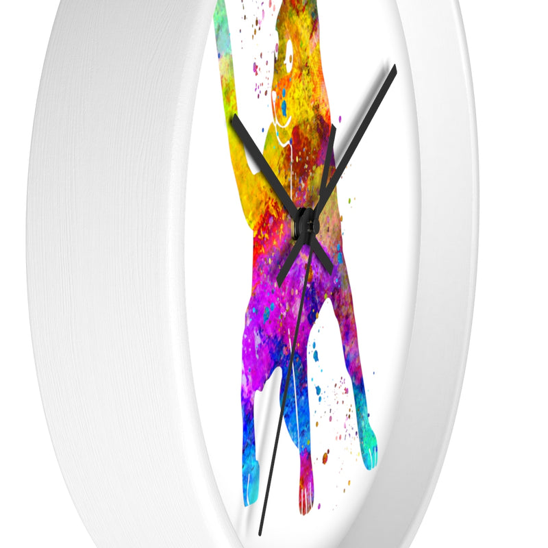 Watercolor Cat Wall Clock - Zuzi's