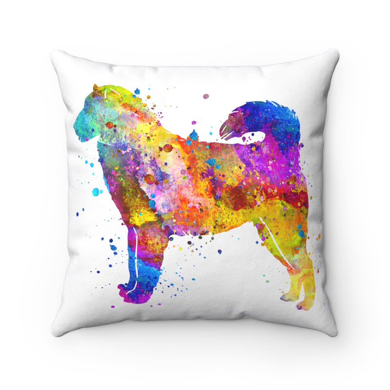 Alaskan Malamute Square Pillow - Zuzi's