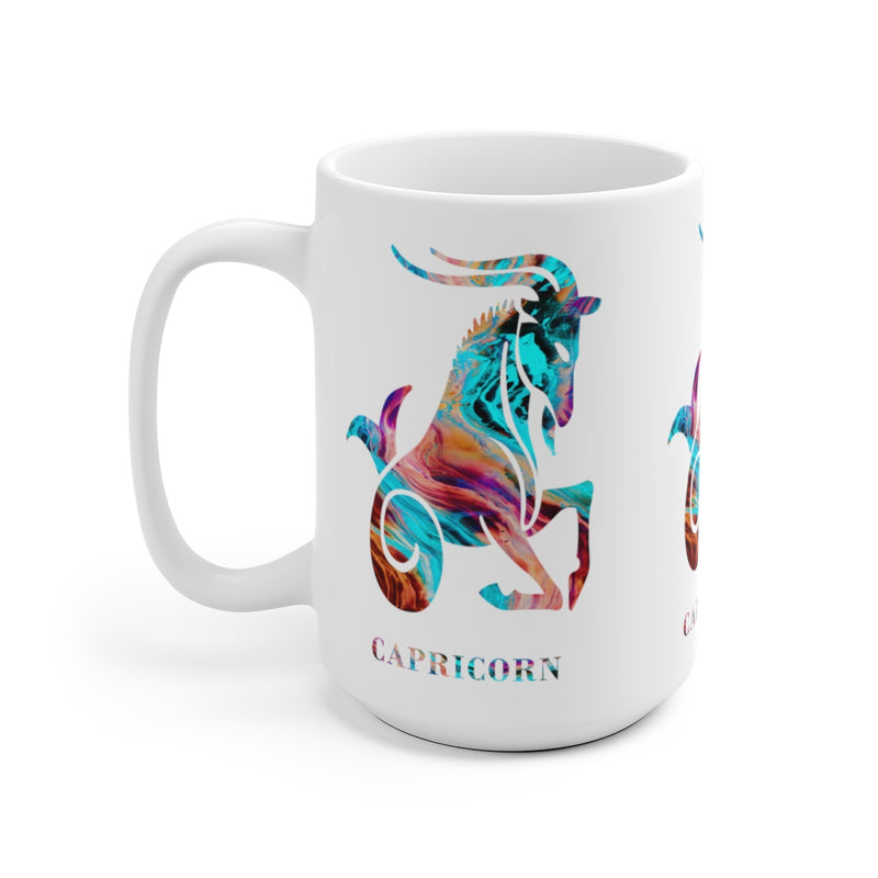 Capricorn Zodiac Sign Mug - 11 oz, 15 oz - Zuzi's