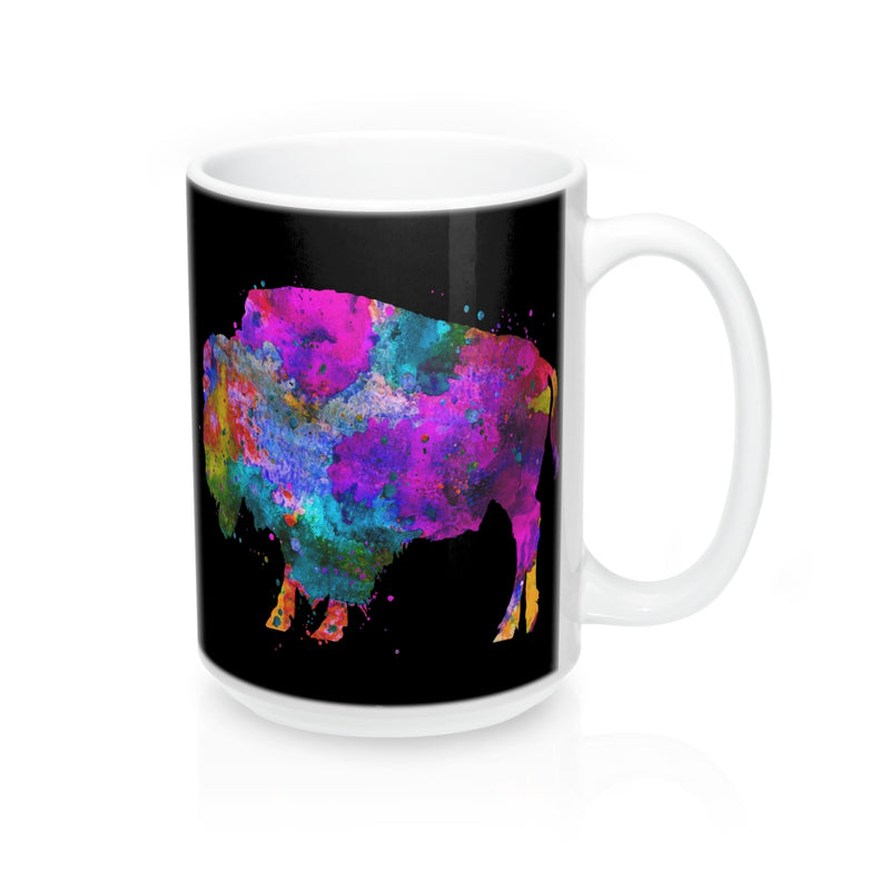 Watercolor Buffalo Mug - Zuzi's