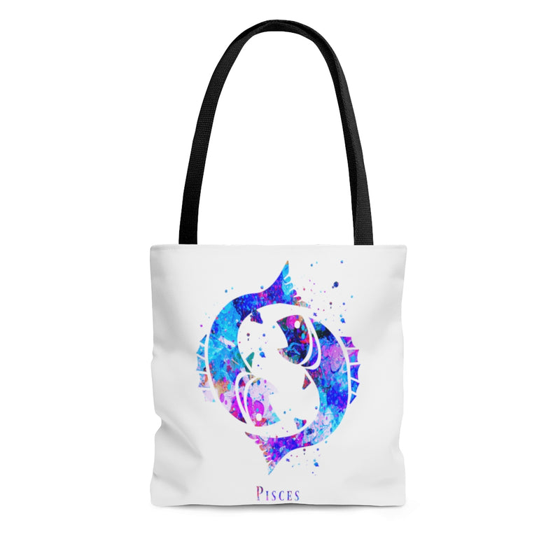 Pisces Zodiac Sign Tote Bag - Zuzi's