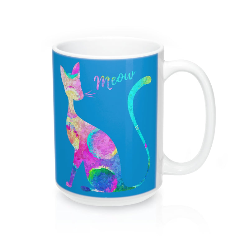 Abstract Cat  Mug - Zuzi's