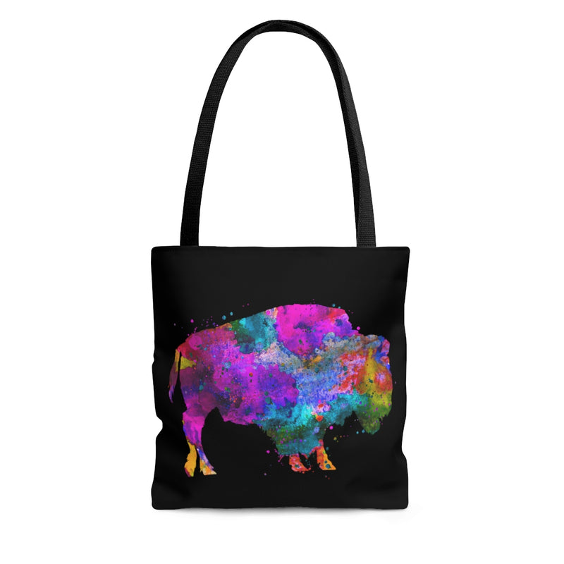 Watercolor Buffalo Tote Bag - Zuzi's