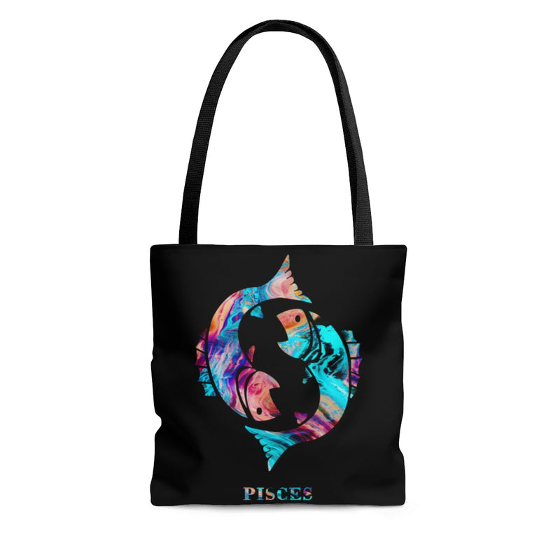 Pisces Zodiac Sign Tote Bag - Zuzi's