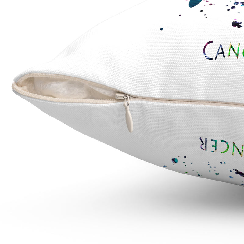 Cancer Square Pillow - Zuzi's