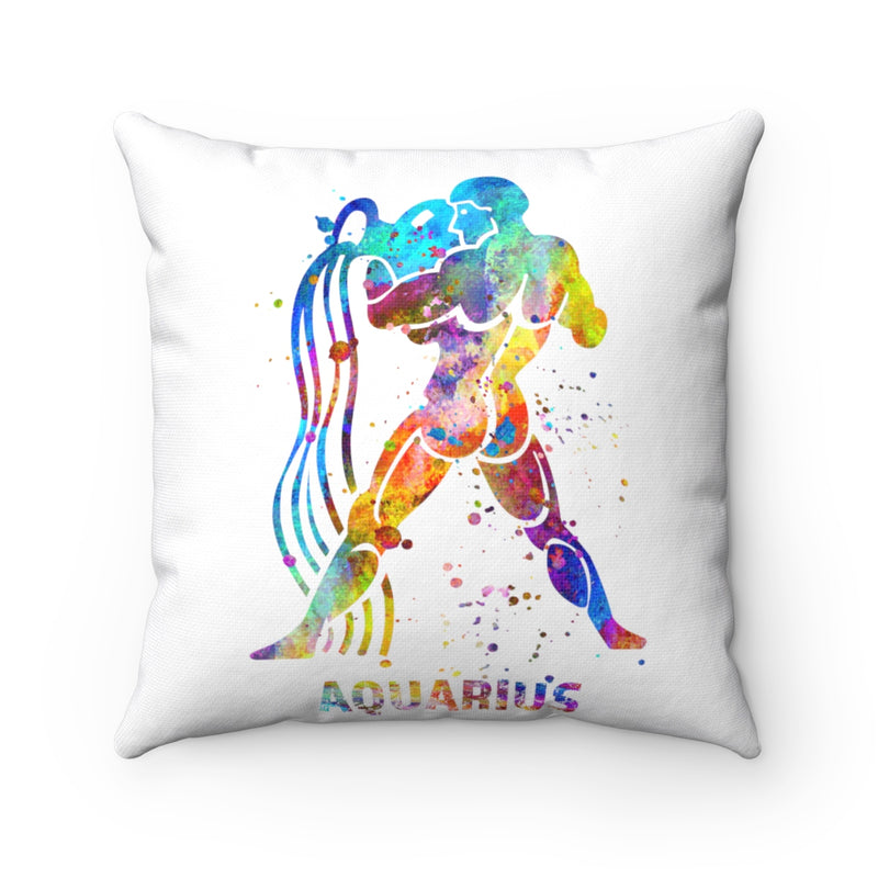 Aquarius Square Pillow - Zuzi's