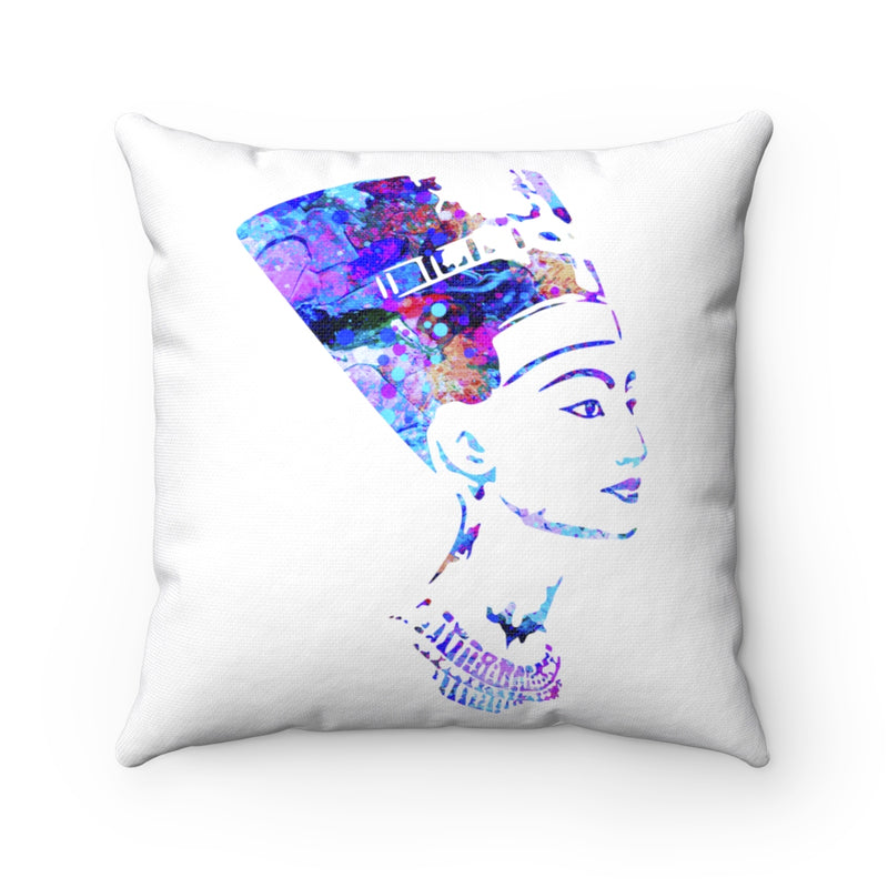 Queen Nefertiti Square Pillow - Zuzi's