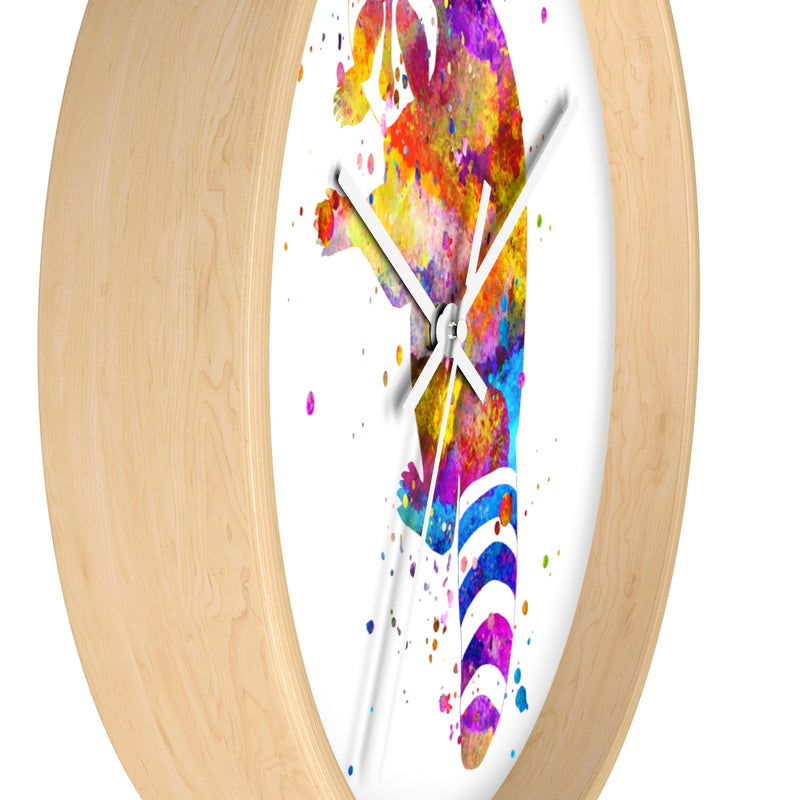 Watercolor Raccoon Wall Clock - Zuzi's