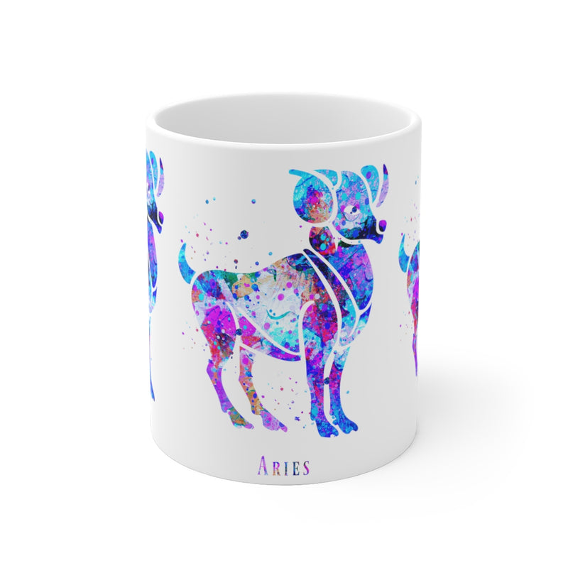 Aries Zodiac Sign Mug - 11 oz, 15 oz - Zuzi's