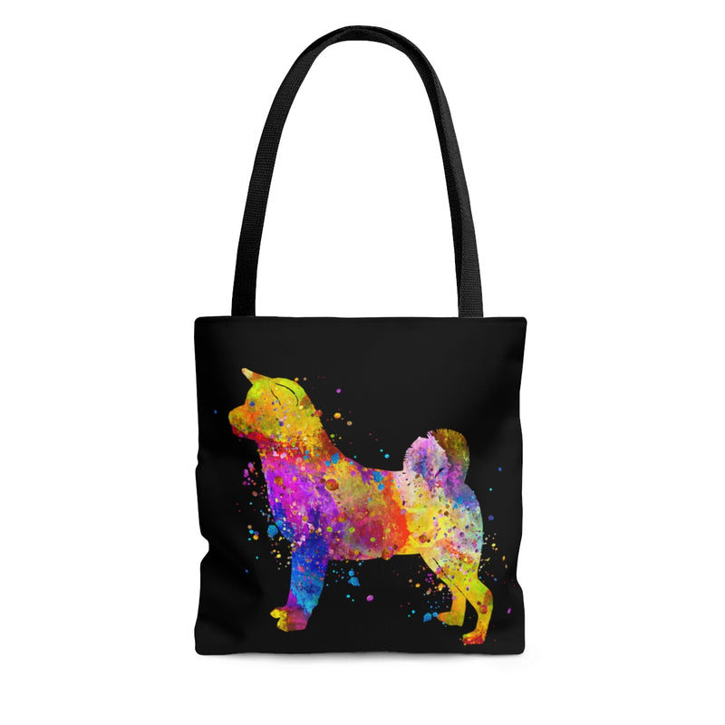 Watercolor Akita Tote Bag - Zuzi's