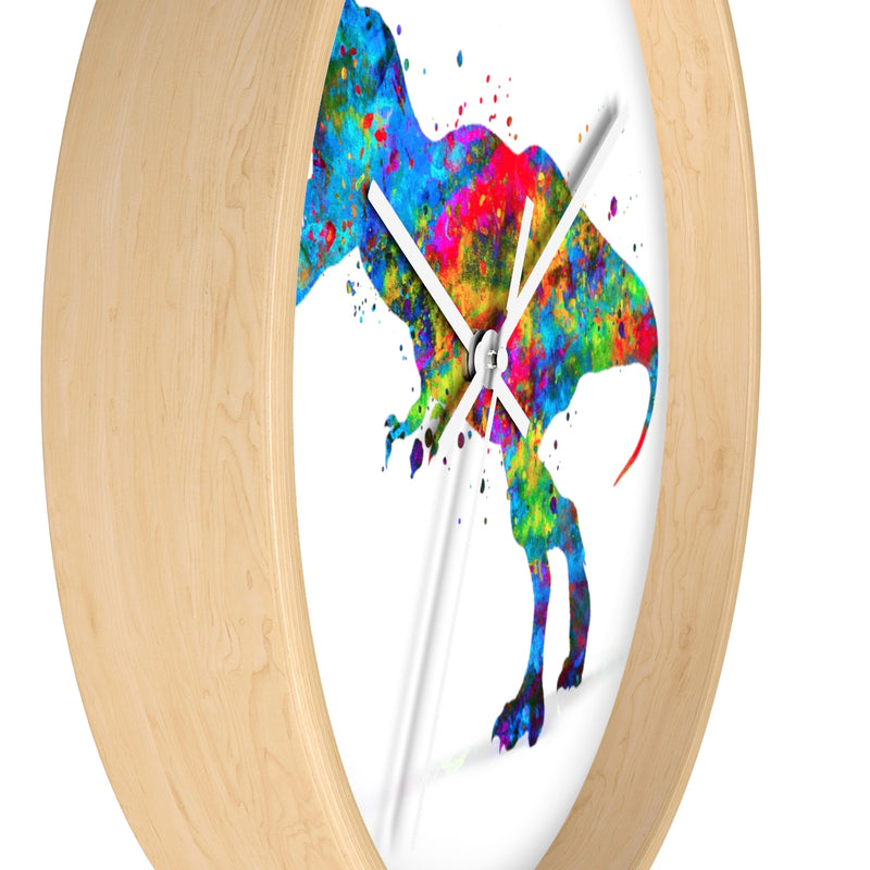 T Rex Dinosaur Wall Clock - Zuzi's