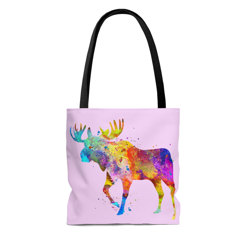 Watercolor Moose Tote Bag - Zuzi's