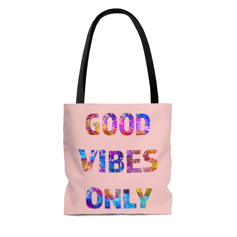 Good Vibes Only Quote Tote Bag - Zuzi's