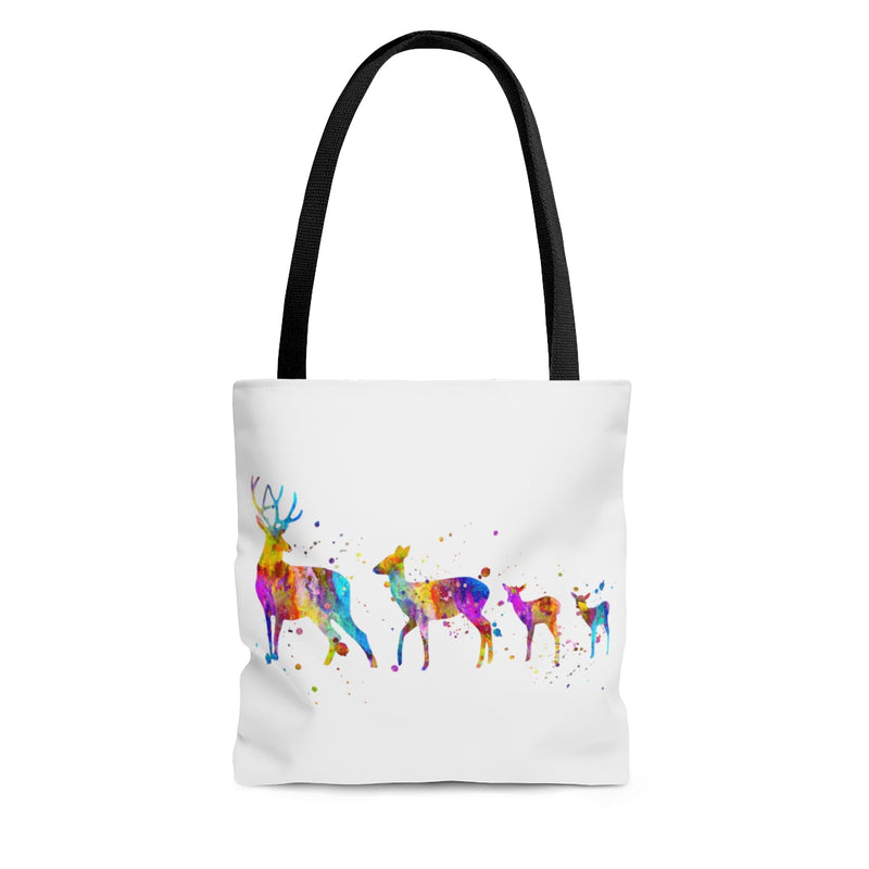 Watercolor Deer Tote Bag - Zuzi's