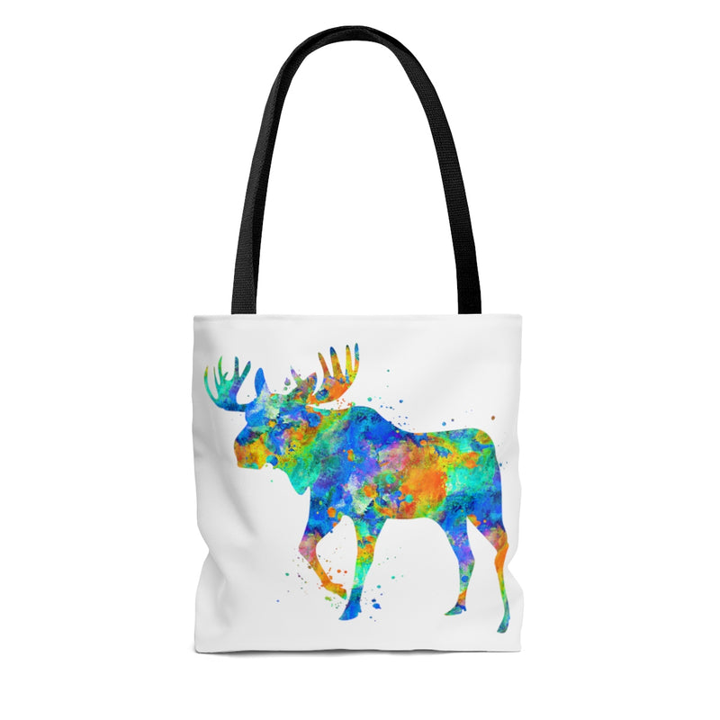 Watercolor Moose Tote Bag - Zuzi's