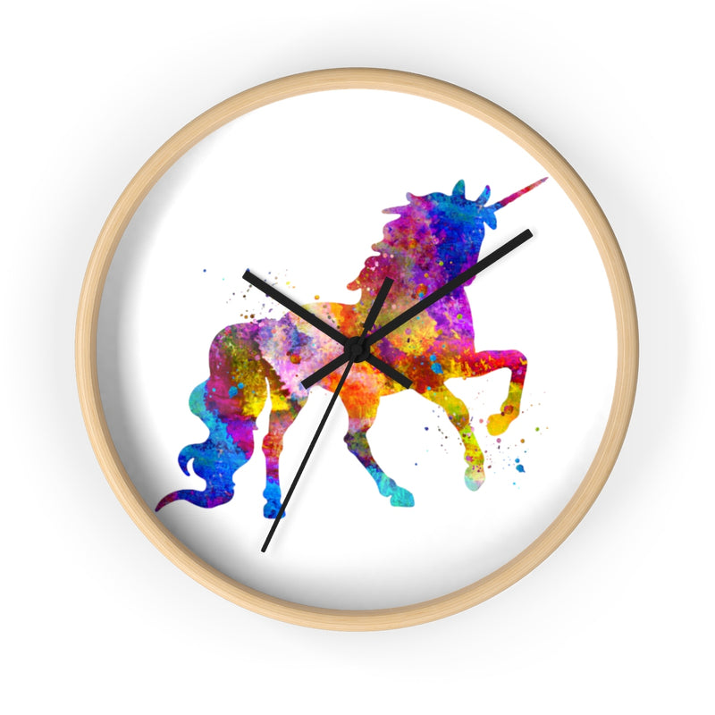 Watercolor Unicorn Wall Clock - Zuzi's