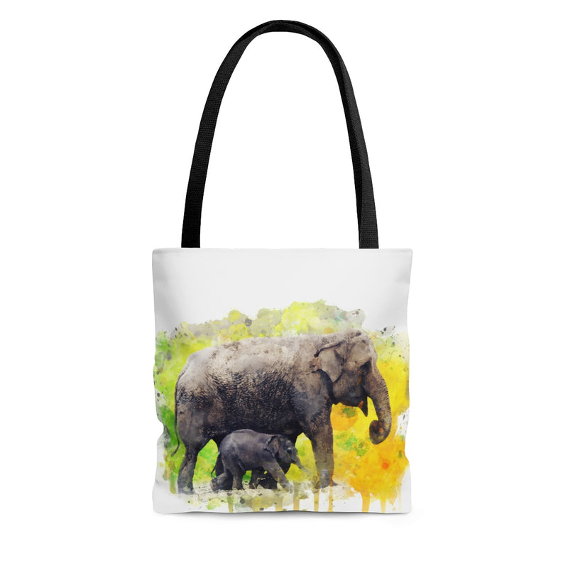 Watercolor Elephant Tote Bag - Zuzi's
