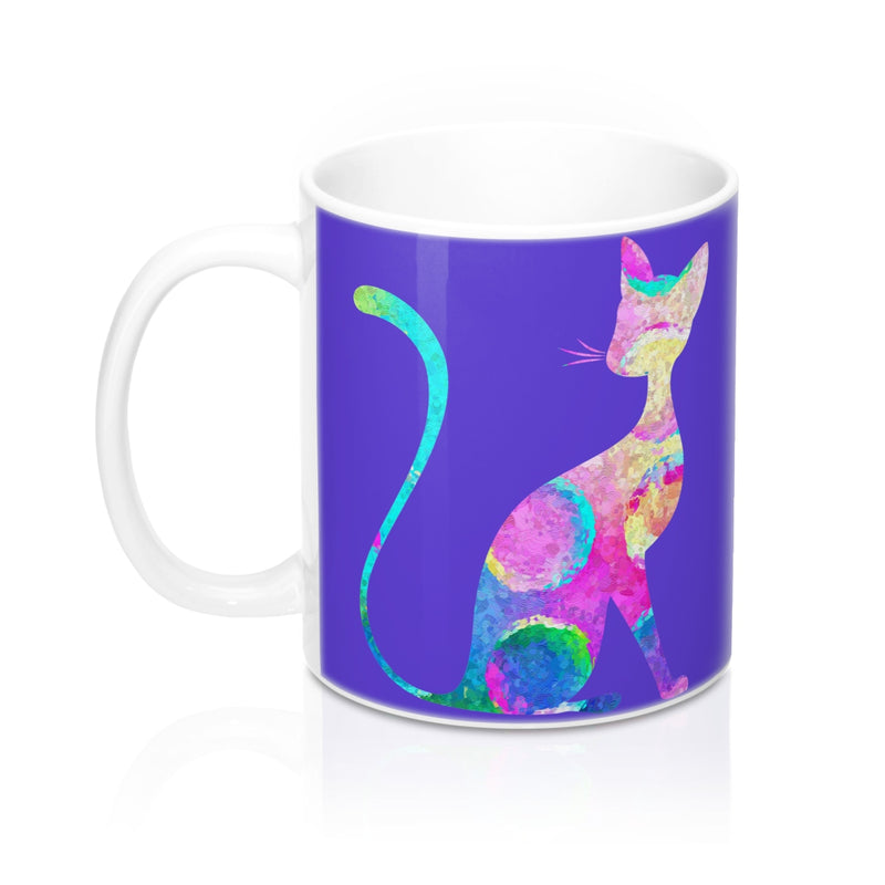 Abstract Cat Mug - Zuzi's