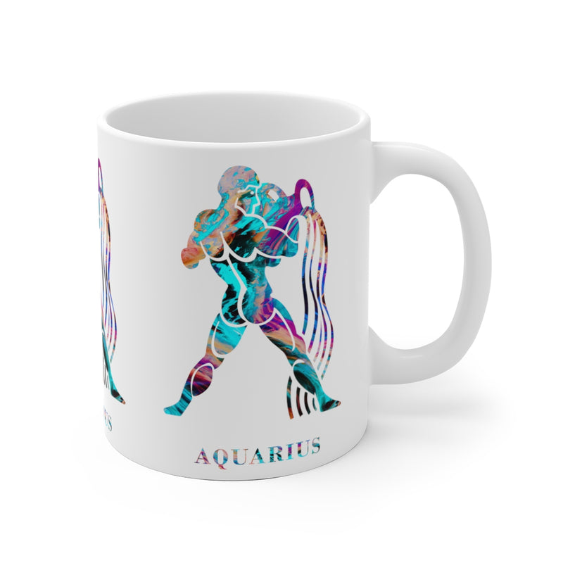 Aquarius Zodiac Sign Mug - Zuzi's