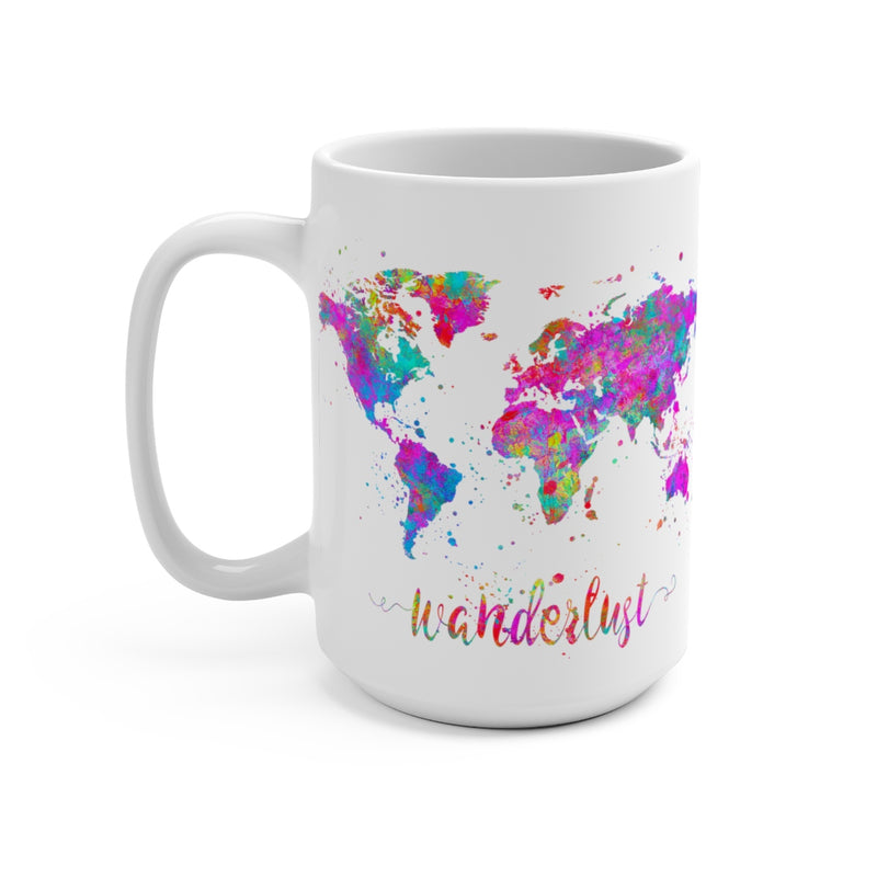 Wanderlust Map Mug - Zuzi's