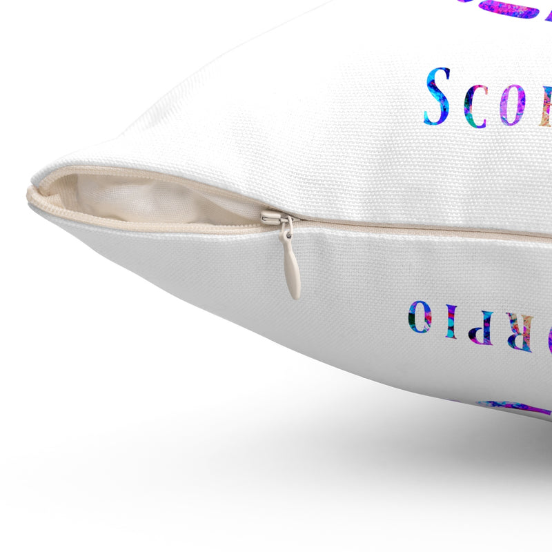 Scorpio Square Pillow - Zuzi's