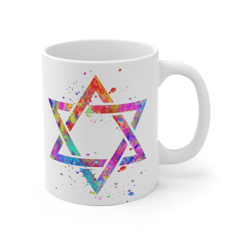 Star Of David Mug - 11 oz, 15 oz - Zuzi's