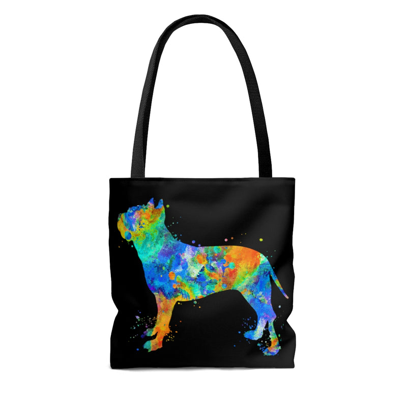 Watercolor  American Staffordshire Terrier Tote Bag - Zuzi's