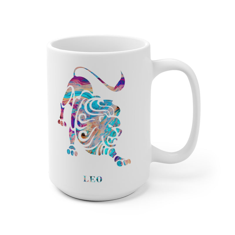 Leo Zodiac Sign Mug - 11 oz, 15 oz - Zuzi's