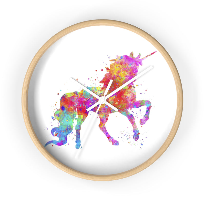 Watercolor Unicorn Wall Clock - Zuzi's