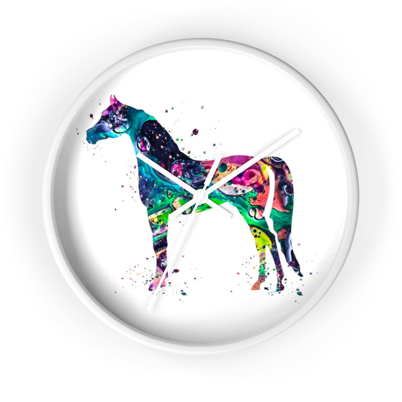 Watercolor Horse Wall Clock - Zuzi's