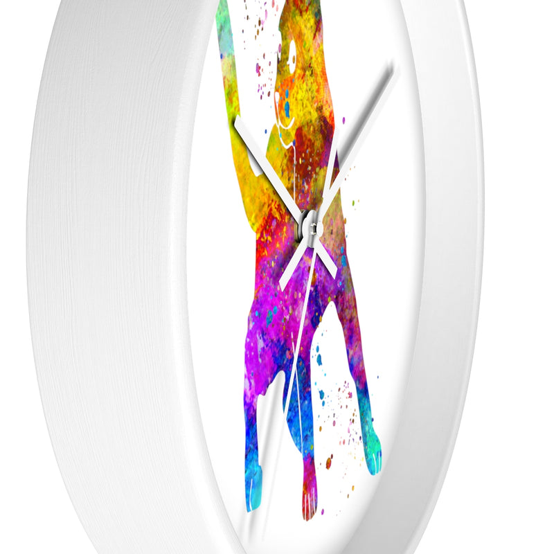 Watercolor Cat Wall Clock - Zuzi's