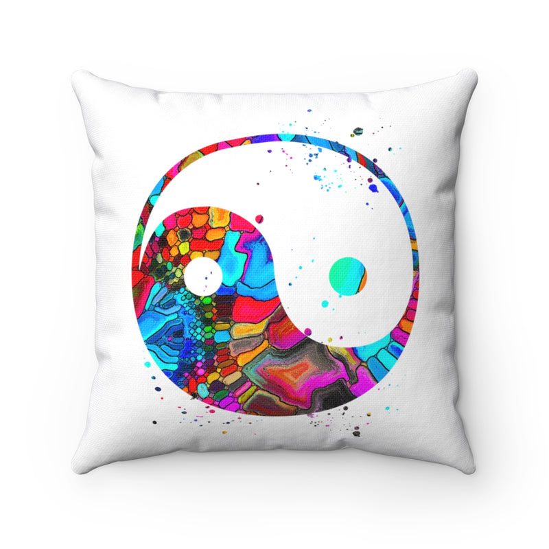 Yin Yang Square Pillow - Zuzi's
