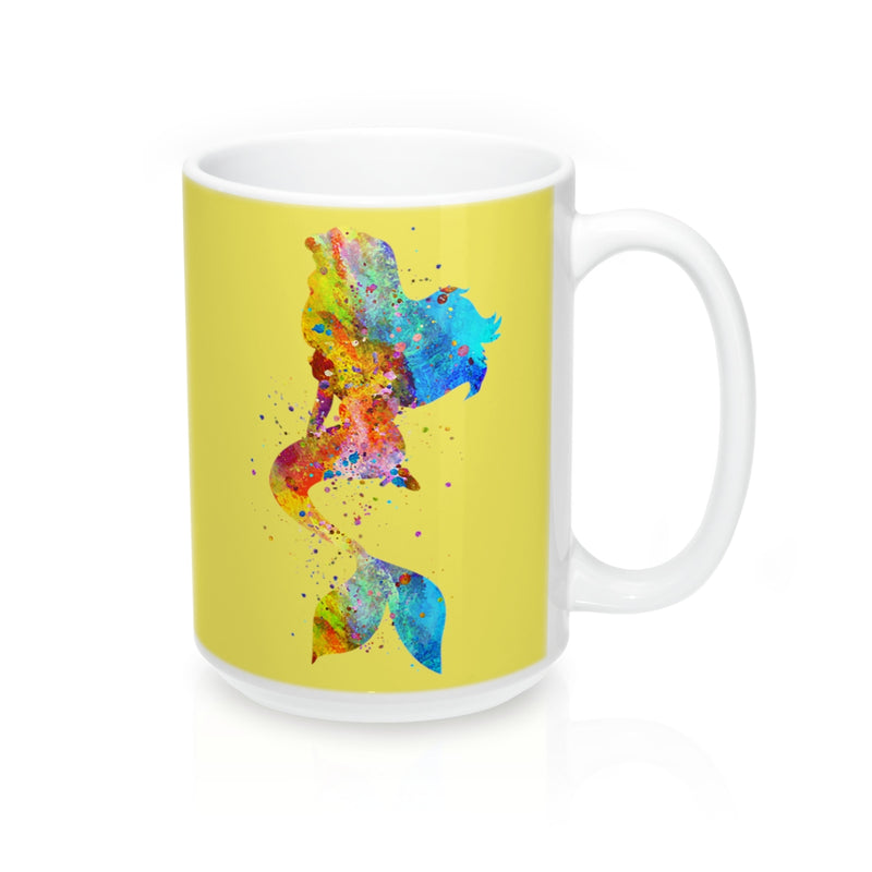 Watercolor Mermaid Mug - Zuzi's