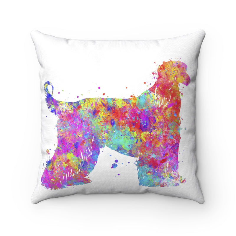 Afghan Hound Square Pillow - Zuzi's