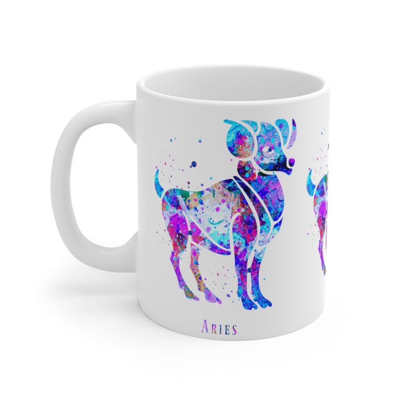 Aries Zodiac Sign Mug - 11 oz, 15 oz - Zuzi's