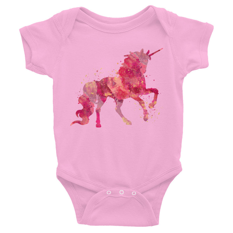 Watercolor Unicorn Infant Bodysuit - Zuzi's