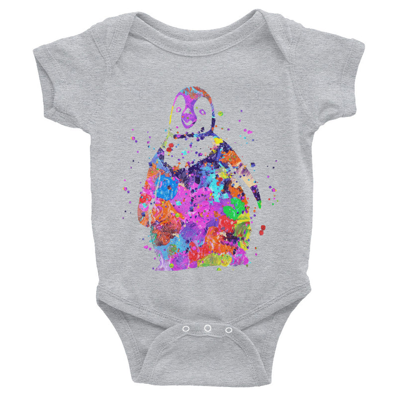 Watercolor Penguin Infant Bodysuit - Zuzi's