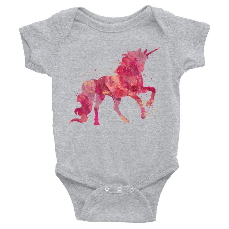 Watercolor Unicorn Infant Bodysuit - Zuzi's